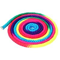 Los mejores  - Yosoo Health Gear Cuerda de Gimnasia- Color arcoíris Gimnasia rítmica Cuerda Deportiva Competencia Artes Cuerda de…